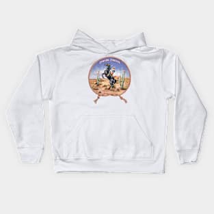 Horse Cowgirl Forever Retro T shirt Kids Hoodie